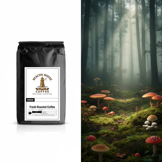 Coffee with Mushrooms Dark Roast