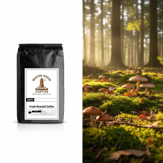 Coffee with Mushrooms Medium Roast